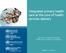 Integrated primary health care at the core of health services delivery. Juan Tello, Programme Manager Health Services Delivery Programme