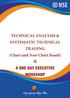 TECHNICAL ANALYSIS & SYSTEMATIC TECHNICAL TRADING (Chart and Non-Chart Based) IS A ONE DAY EXECUTIVE WORKSHOP
