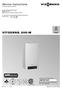 Service Instructions for use by heating contractor. VITODENS r 200-W IMPORTANT. Read and save these instructions for future reference.