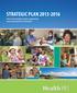STRATEGIC PLAN 2013-2016. One Island health system supporting improved health for Islanders