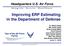 Improving ERP Estimating