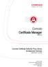Comodo Certificate Manager Version 5.4