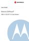 User Guide. Motorola SURFboard. SB6141 DOCSIS 3.0 Cable Modem