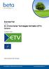 EU Environmental Technologies Verification (ETV) Scheme