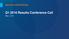 Q1 2016 Results Conference Call