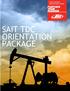 SAIT TDC ORIENTATION PACKAGE