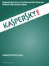 Kaspersky Anti-Virus 8.0 for Microsoft ISA Server and Forefront TMG Standard Edition