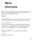 Myro Overview. Chapter 1