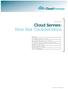 whitepaper Cloud Servers: New Risk Considerations