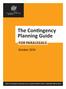 The Contingency Planning Guide
