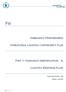 FIJI EMERGENCY PREPAREDNESS OPERATIONAL LOGISTICS CONTINGENCY PLAN PART 3 SCENARIOS IDENTIFICATION LOGISTICS RESPONSE PLANS