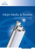 Inkjet Media & Textiles