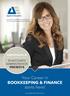 Your Career in BOOKKEEPING & FINANCE starts here!