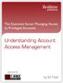 Account Access Management - A Primer