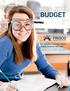 2016-2017 BUDGET. Our mission is to know every student by name and need. 5515 Ohio Drive Frisco, Texas 75035 www.friscoisd.org