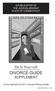DIVORCE GUIDE SUPPLEMENT