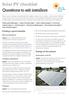 Solar PV checklist Questions to ask installers