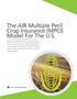 The AIR Multiple Peril Crop Insurance (MPCI) Model For The U.S.
