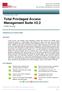 Total Privileged Access Management Suite V2.2