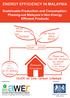 ENERGY EFFICIENCY IN MALAYSIA