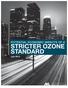 POTENTIAL ECONOMIC IMPACTS OF A STRICTER OZONE STANDARD
