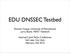 EDU DNSSEC Testbed. Shumon Huque, University of Pennsylvania Larry Blunk, MERIT Network