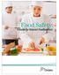 Food Safety: A Guide for Ontario s Foodhandlers