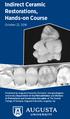 Indirect Ceramic Restorations, Hands-on Course