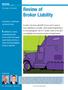 Review of Broker Liability