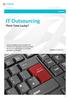 IT Outsourcing. Third Time Lucky? Winter 2014/15 INSIGHTS