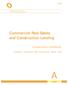 A Assets. Commercial Real Estate and Construction Lending. Comptroller s Handbook. Narrative - November 1995, Procedures - March 1998 A-CRE