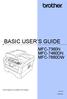BASIC USER S GUIDE MFC-7360N MFC-7460DN MFC-7860DW. Not all models are available in all countries. Version B UK/IRE/SAF