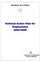National Action Plan for Employment 2004-2006