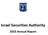 Israel Securities Authority. 2010 Annual Report