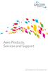 Aero Products, Services and Support