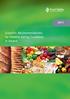 Scientific Recommendations for Healthy Eating Guidelines in Ireland