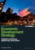 Sydney2030/Green/Global/Connected. Economic Development Strategy. Sydney s economy: global city, local action