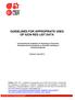 GUIDELINES FOR APPROPRIATE USES OF IUCN RED LIST DATA
