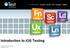 Introduction to ios Testing