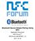 Bluetooth Secure Simple Pairing Using NFC. Application Document NFC Forum TM NFCForum-AD-BTSSP_1.0 2011-10-18