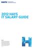 2012 Hays IT Salary Guide
