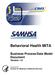 Behavioral Health MITA. Business Process/Data Model Document Version 1.0. Developed for Centers for Medicare & Medicaid Services