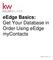 eedge Basics: Get Your Database in Order Using eedge mycontacts