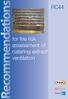 RC44. for fire risk assessment of catering extract ventilation