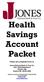 Health Savings Account Packet