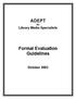 ADEPT for Library Media Specialists