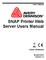 SNAP Printer Web Server Users Manual