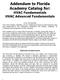 Addendum to Florida Academy Catalog for: HVAC Fundamentals HVAC Advanced Fundamentals