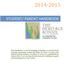 STUDENT/ PARENT HANDBOOK