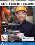 SAFETY & HEALTH TRAINING